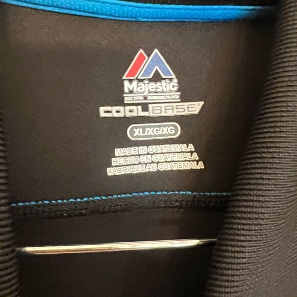 EUC Men’s Cool Base Majestic Carolina Panthers Polo. Size XL. - Picture 5 of 7